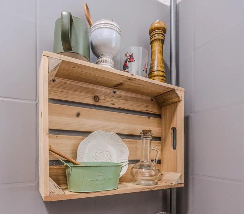 2平米油腻厨房爆改,600元租房厨房改造