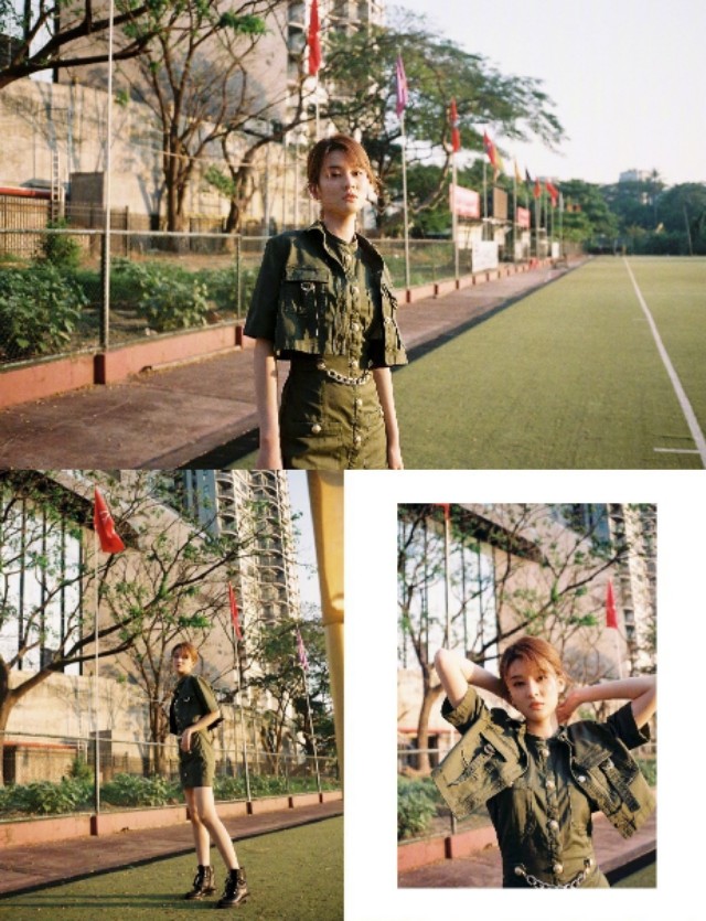 乔欣可盐可甜太可爱了,乔欣日常穿搭裙