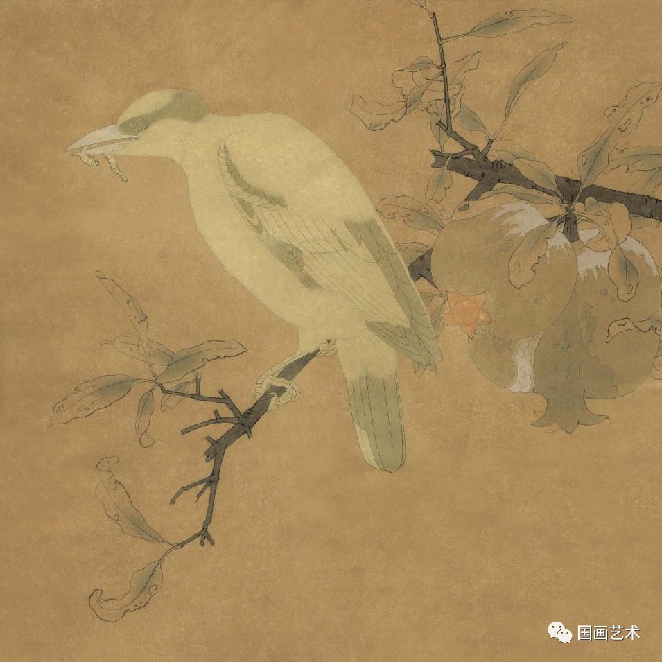 李晓明《柳枝黄鸟图》临摹解析