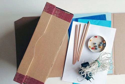 3-6岁儿童益智手工玩具鞋盒,幼儿园鞋盒里的动物世界手工作品