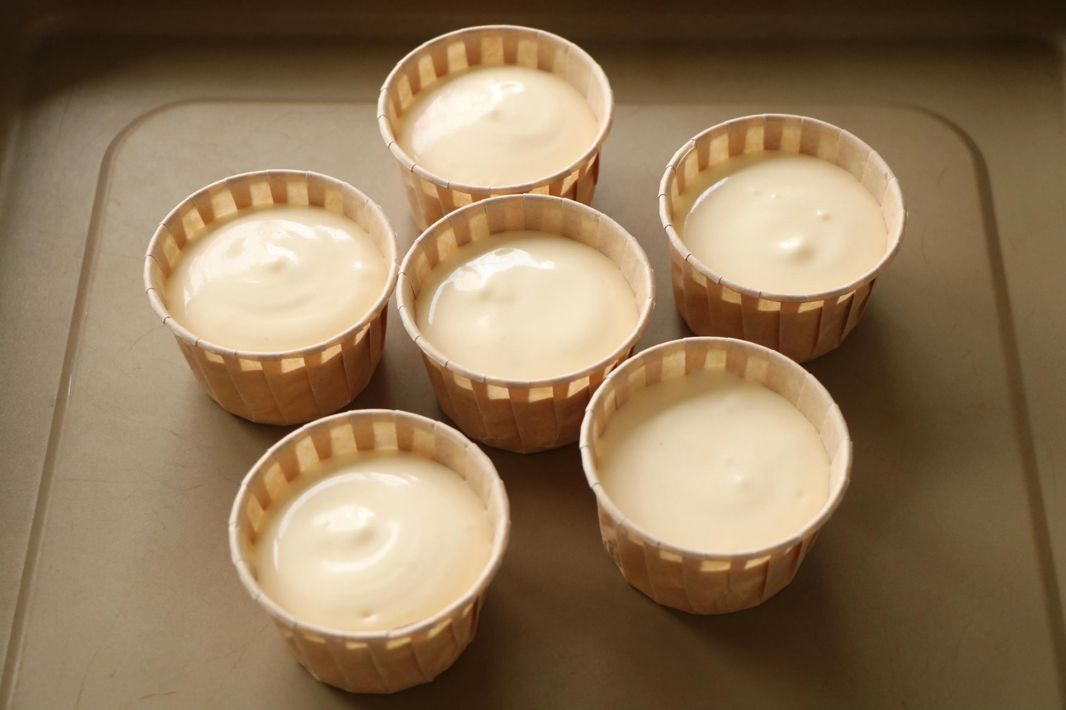 不回缩六寸戚风纸杯蛋糕,戚风蛋糕不塌陷不回缩不开裂