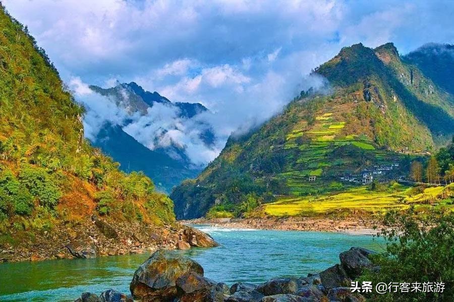 世界最大峡谷,云南最大的峡谷怒江大峡谷