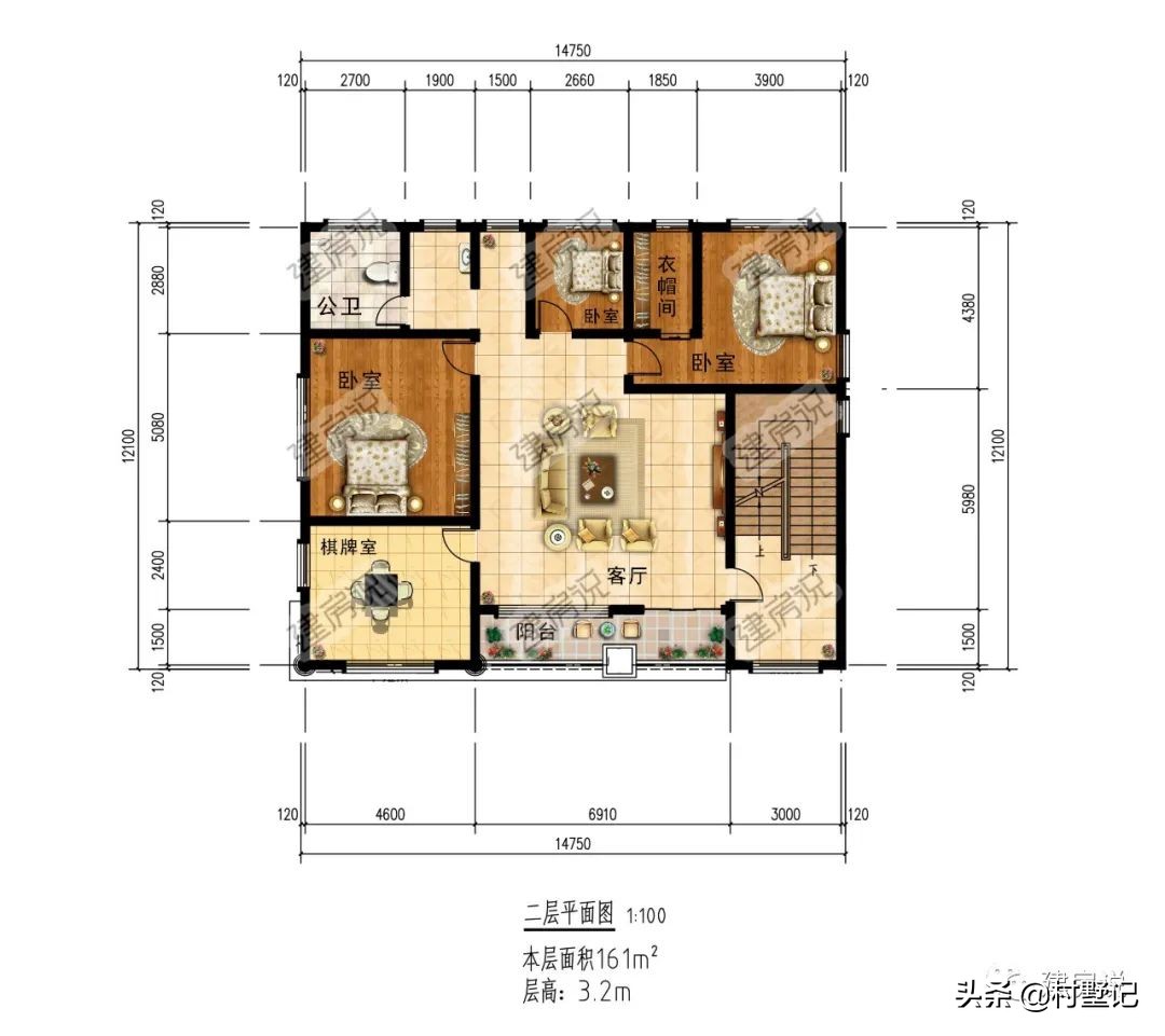 最适合农村三层平顶别墅,10套适合农村自建小别墅