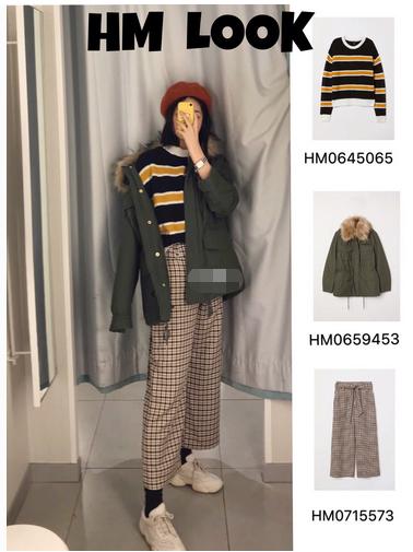 hm穿搭小个子冬天,hm试衣间闺蜜装