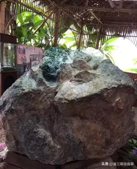 1600万2.25公斤翡翠原石,云南瑞丽翡翠原石正在直播