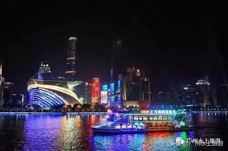 西堤码头夜游珠江路线,广州珠江夜游天字码头