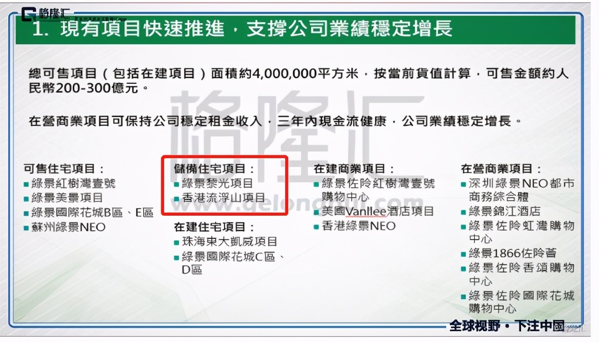 深圳绿景集团在樟木头旧改,绿景黎光旧村旧改