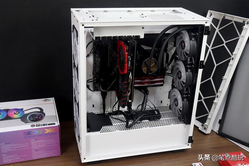 鑫谷开元t1黑色全塔大机箱评测,鑫谷开元t1能横装显卡吗