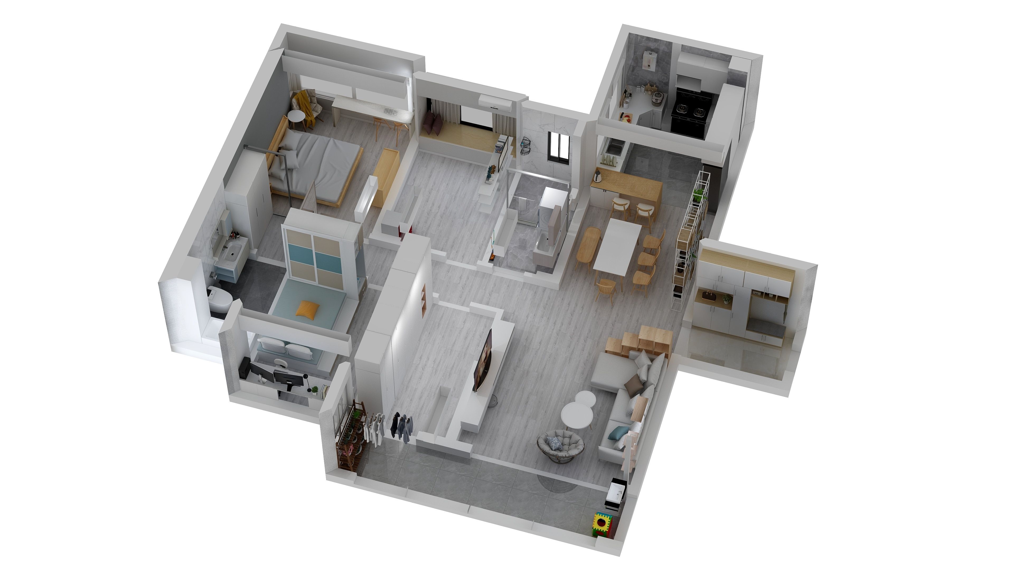 家装建材一站式全包半包,半包装修需要购买什么材料