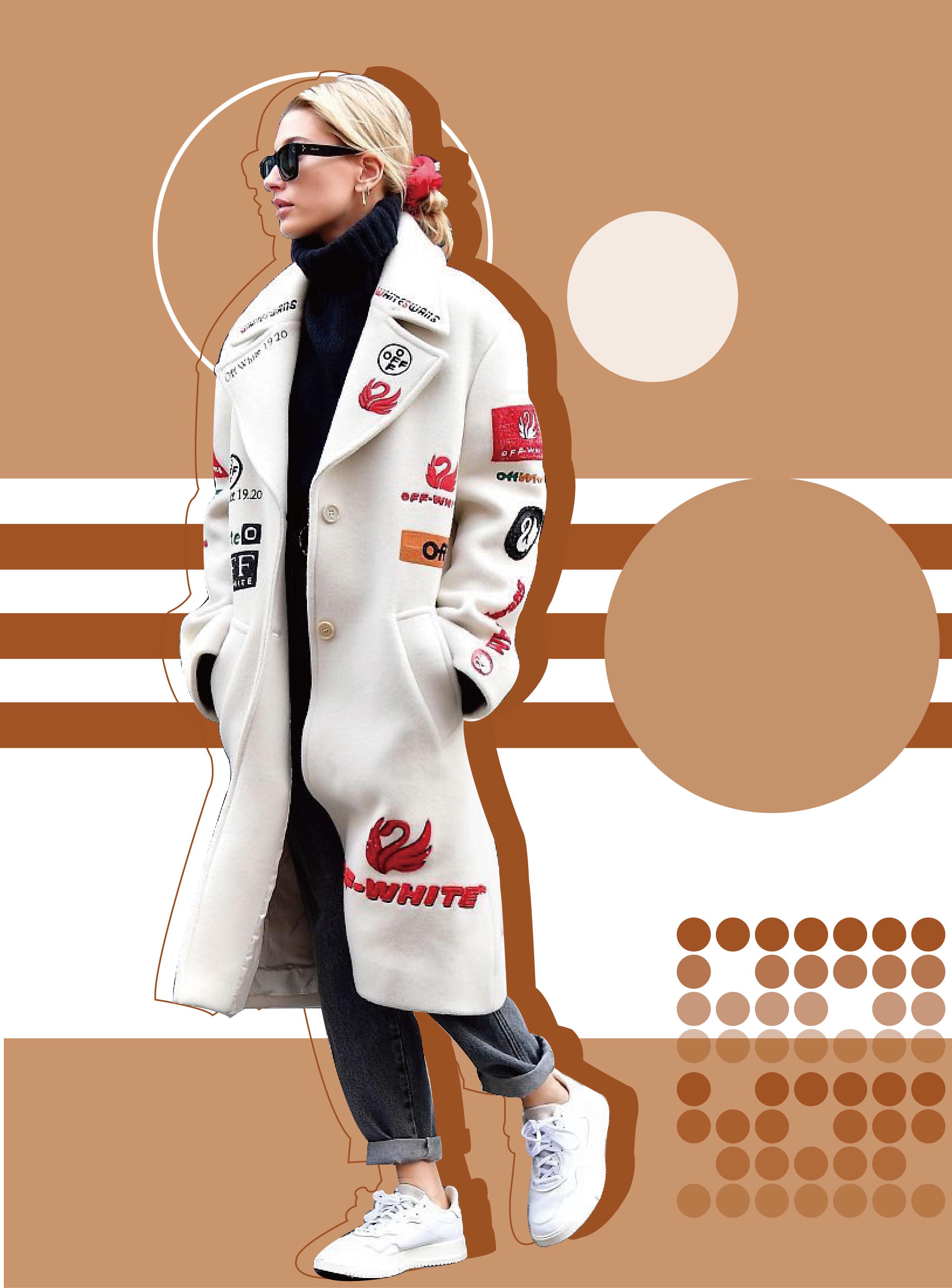 牛仔裤搭配中长款大衣,毛呢大衣牛仔裤怎么搭配好看