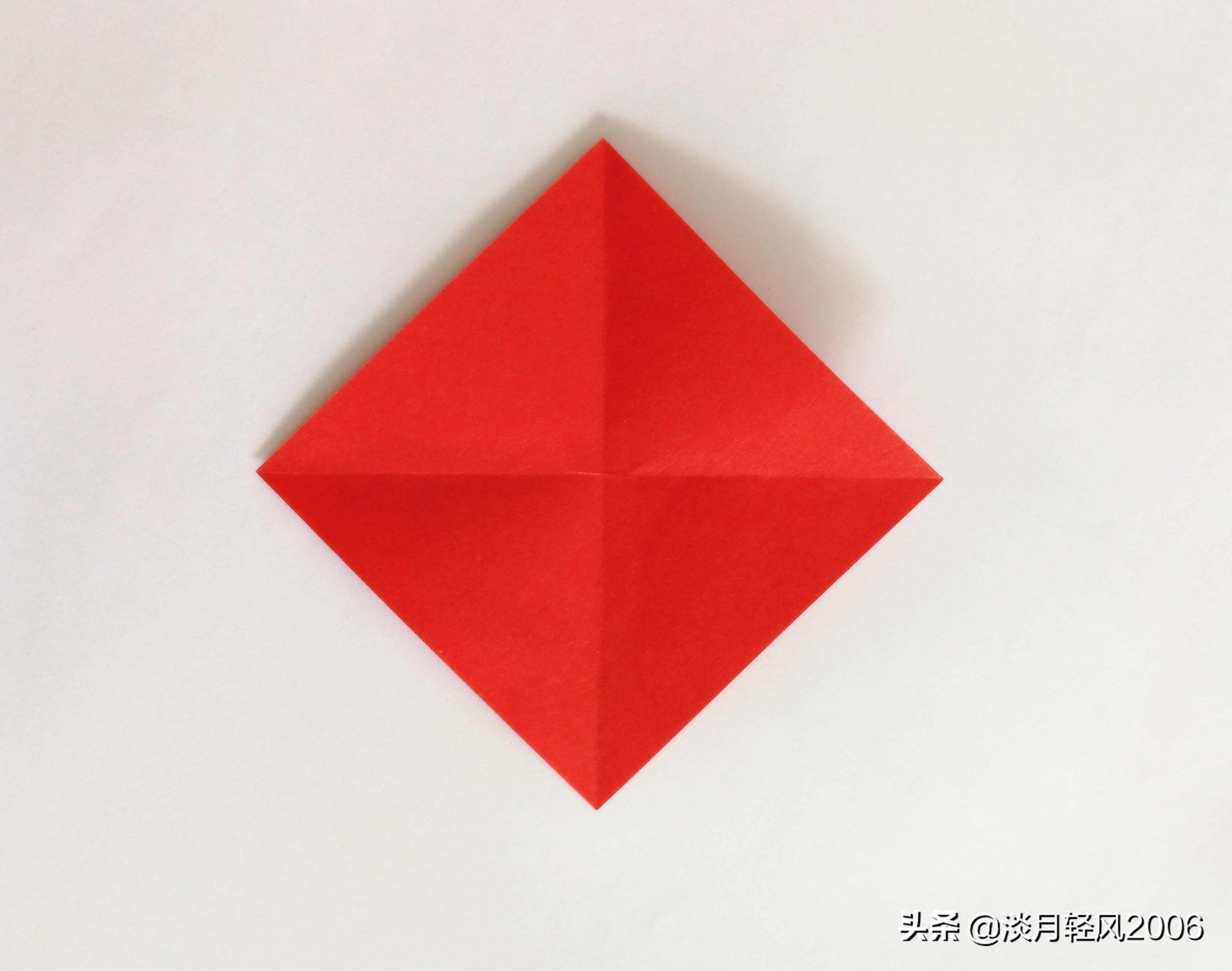 纸折爱心最简单方法儿童,幼儿手工纸折爱心