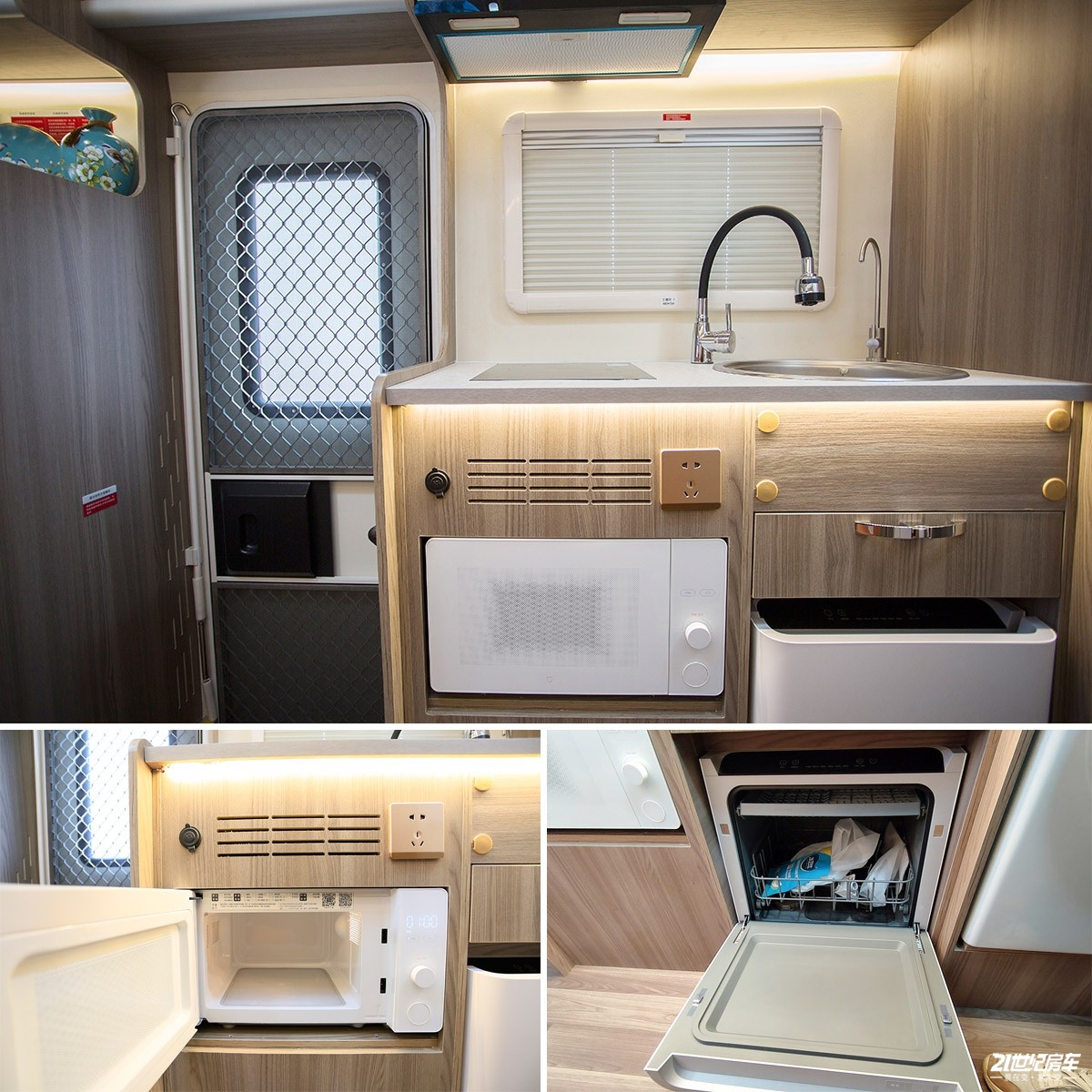 性价比入门房车,新飞国六平头轻卡房车