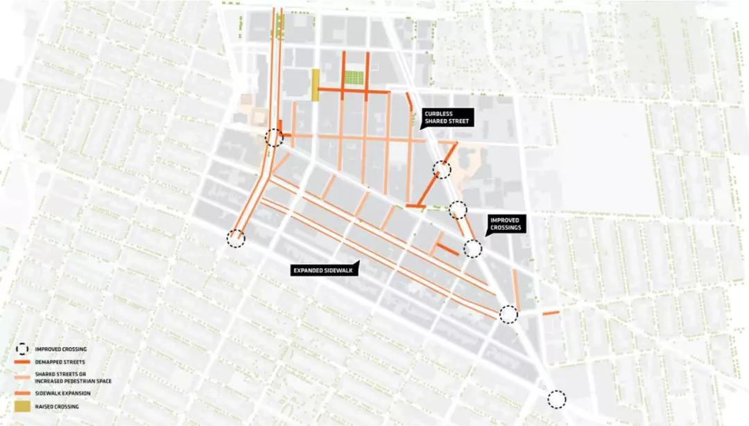 道路设计效果图,个性路面设计