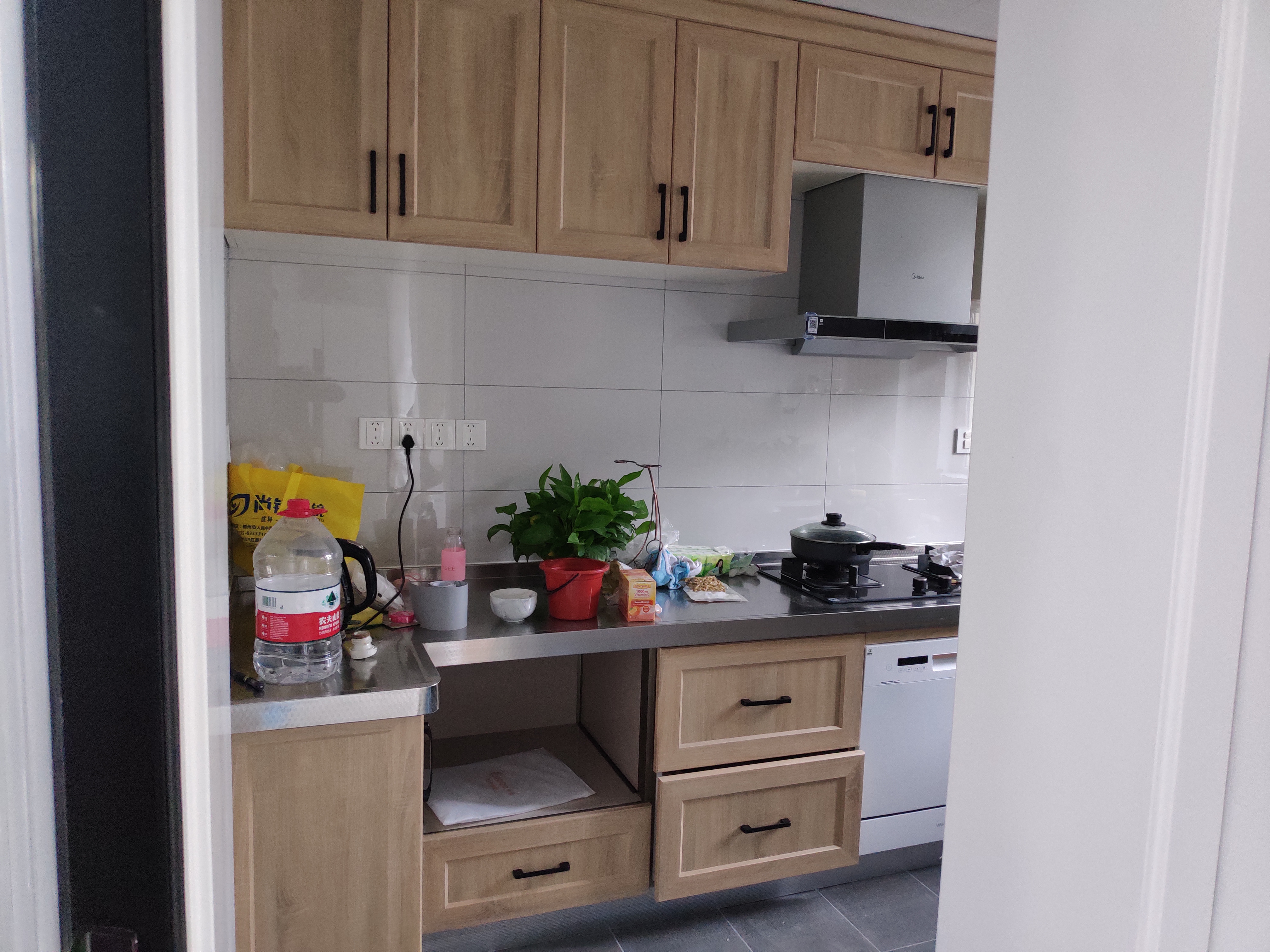 金地三千府别墅装修庭院实景,金地三千府装修设计案例效果图