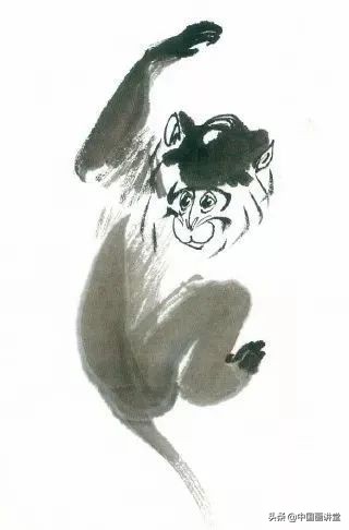 国画猴子画法,国画猴子教学