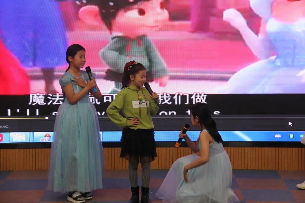 青岛唐山路小学英语口语模仿大赛,胶州市小学英语模仿秀比赛