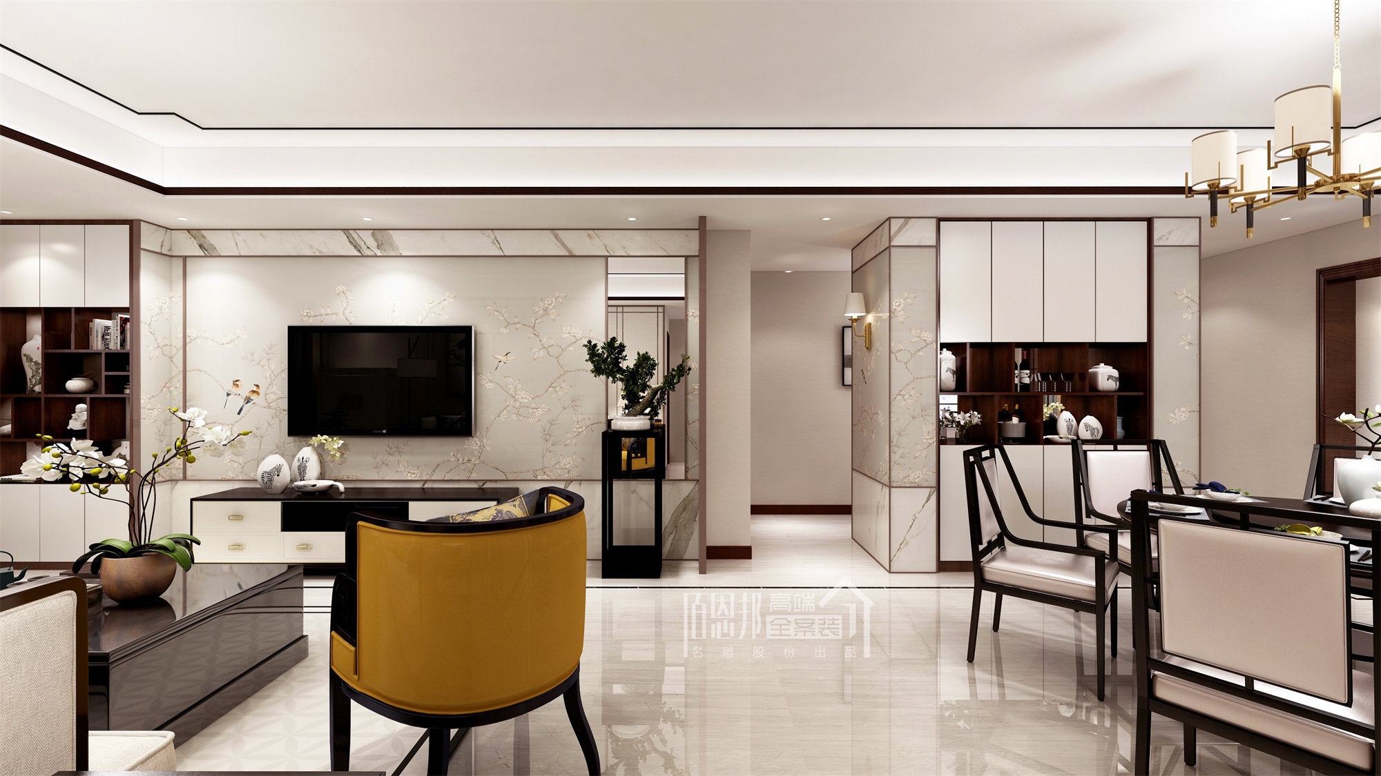 湘熙水郡湖景,湘熙水郡91平样板房