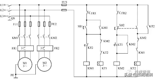 电动机控制电路图实图,常用电动机控制电路图讲解