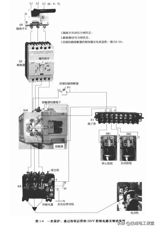 电工电路识图布线接线与维修,电工识图必学基础
