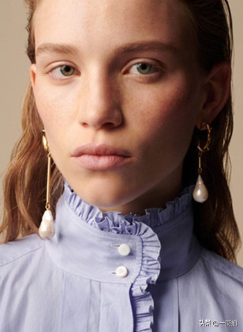 不对称性的珍珠耳环,宋慧乔同款双珠珍珠耳环
