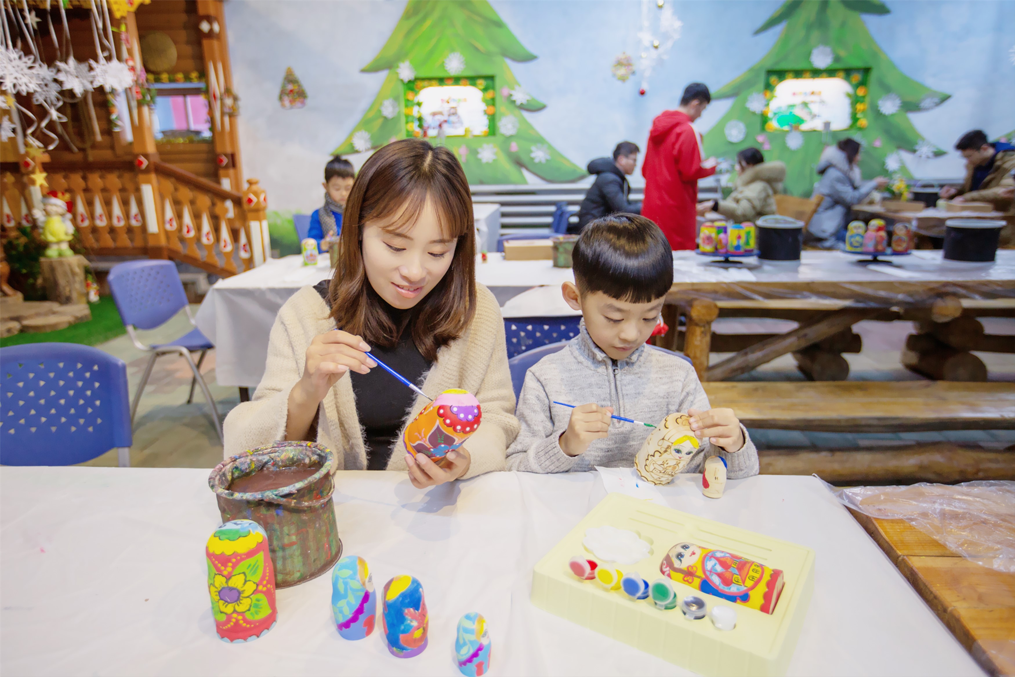 伏尔加庄园和俄罗斯风情小镇,伏尔加庄园浪漫的俄式冬季