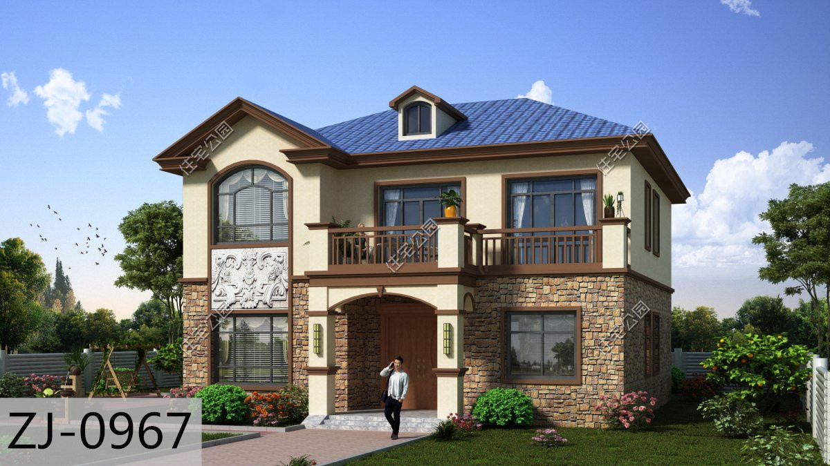 农村自建二层别墅图纸求推荐,1000套农村自建房图纸分享