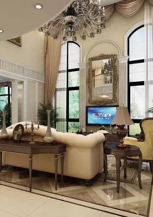 别墅窗帘的款式图片,别墅窗帘100个新款