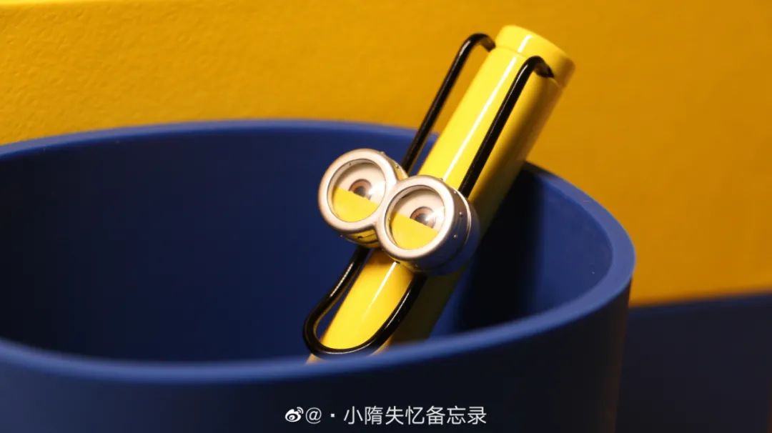环球影城小黄人限定钢笔,环球影城联名款小黄人钢笔