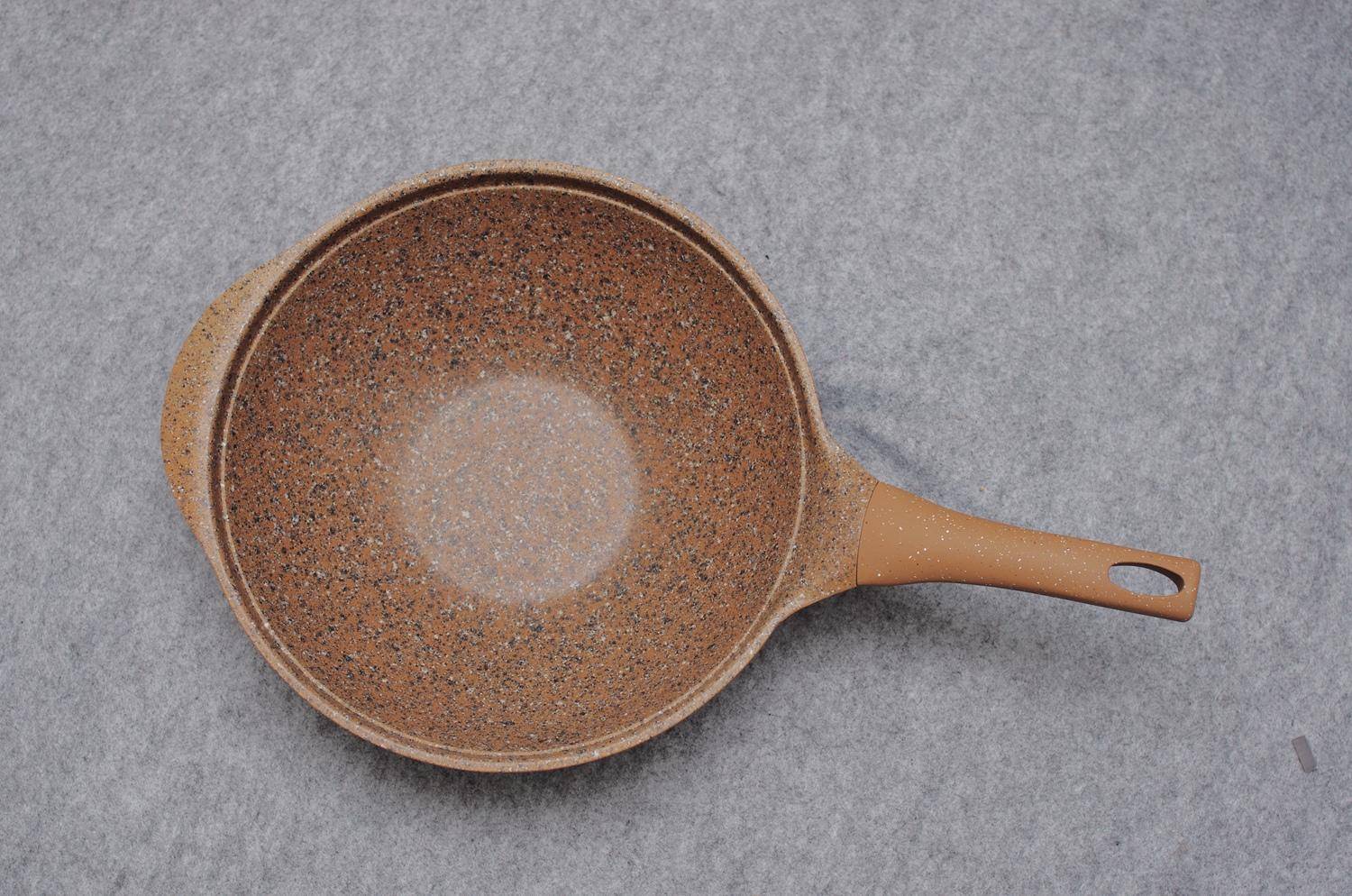 amercook麦饭石不粘炒锅测评,麦饭石不粘平底锅测评