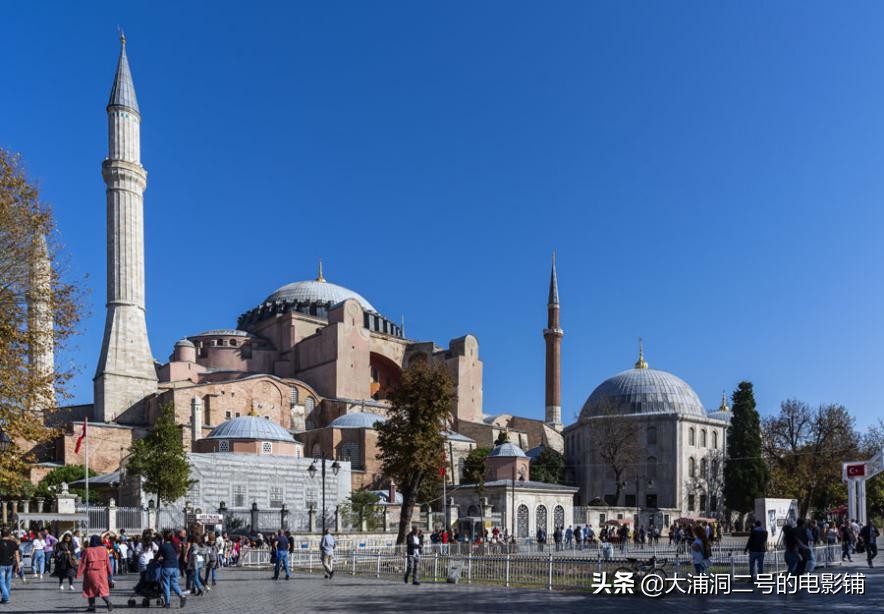 世界最好看的圣索菲亚大教堂,一分钟旅游土耳其圣索菲亚大教堂