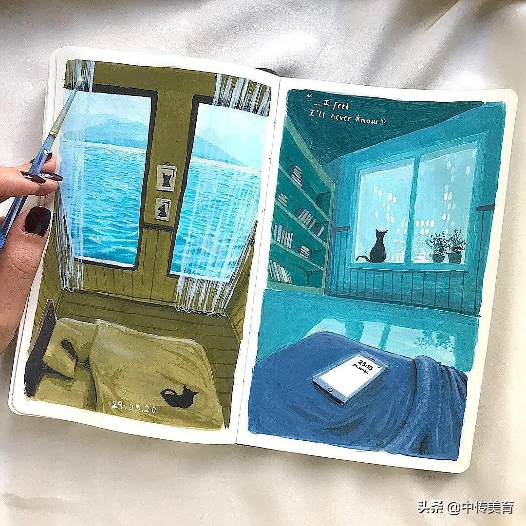 用色彩治愈生活,用色彩治愈