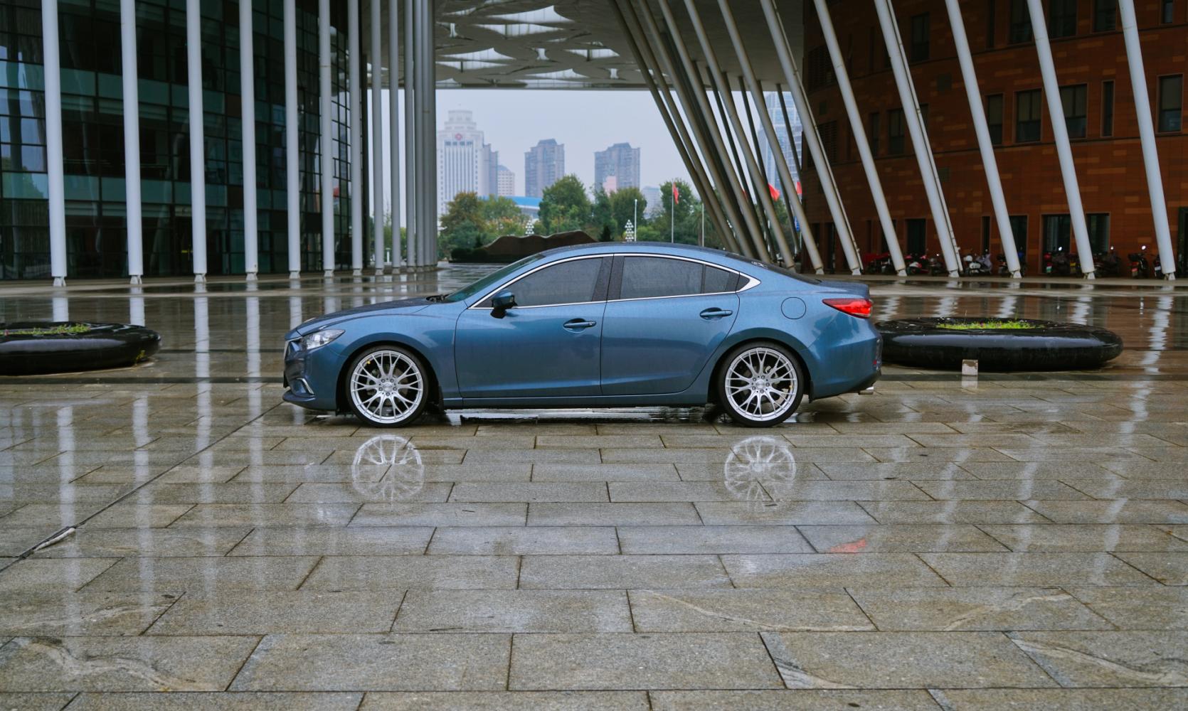 马自达阿特兹改装绞牙避震价格,2018款马自达阿特兹2.5轮毂改装