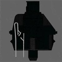 富德机械键盘怎么用,科普一下机械键盘红轴黑轴青轴