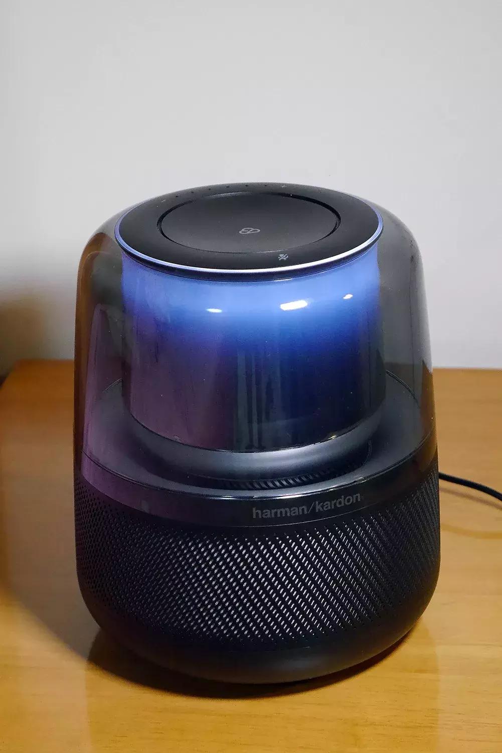 听音乐哈曼卡顿音响,哈曼卡顿allure音乐琥珀智能音箱