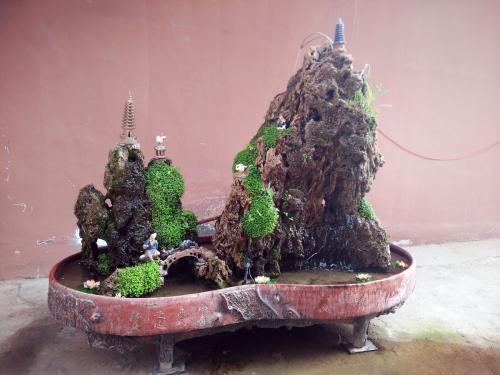 小假山制作教学视频,小假山制作过程的小视频