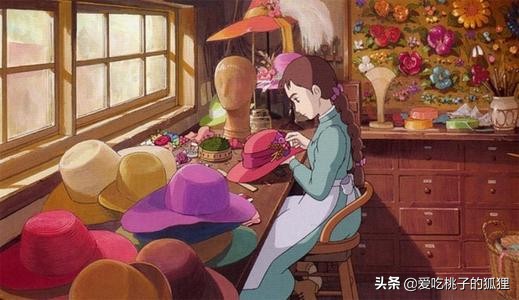 哈尔的移动城堡遇到苏菲,哈尔的移动城堡小清新爱情故事