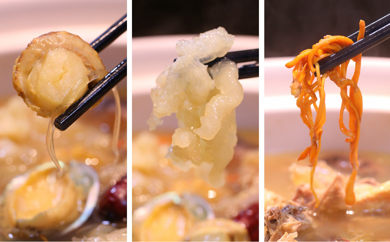 正宗金汤鲍参佛跳墙加热即食,佛跳墙的十八种食材都有哪些