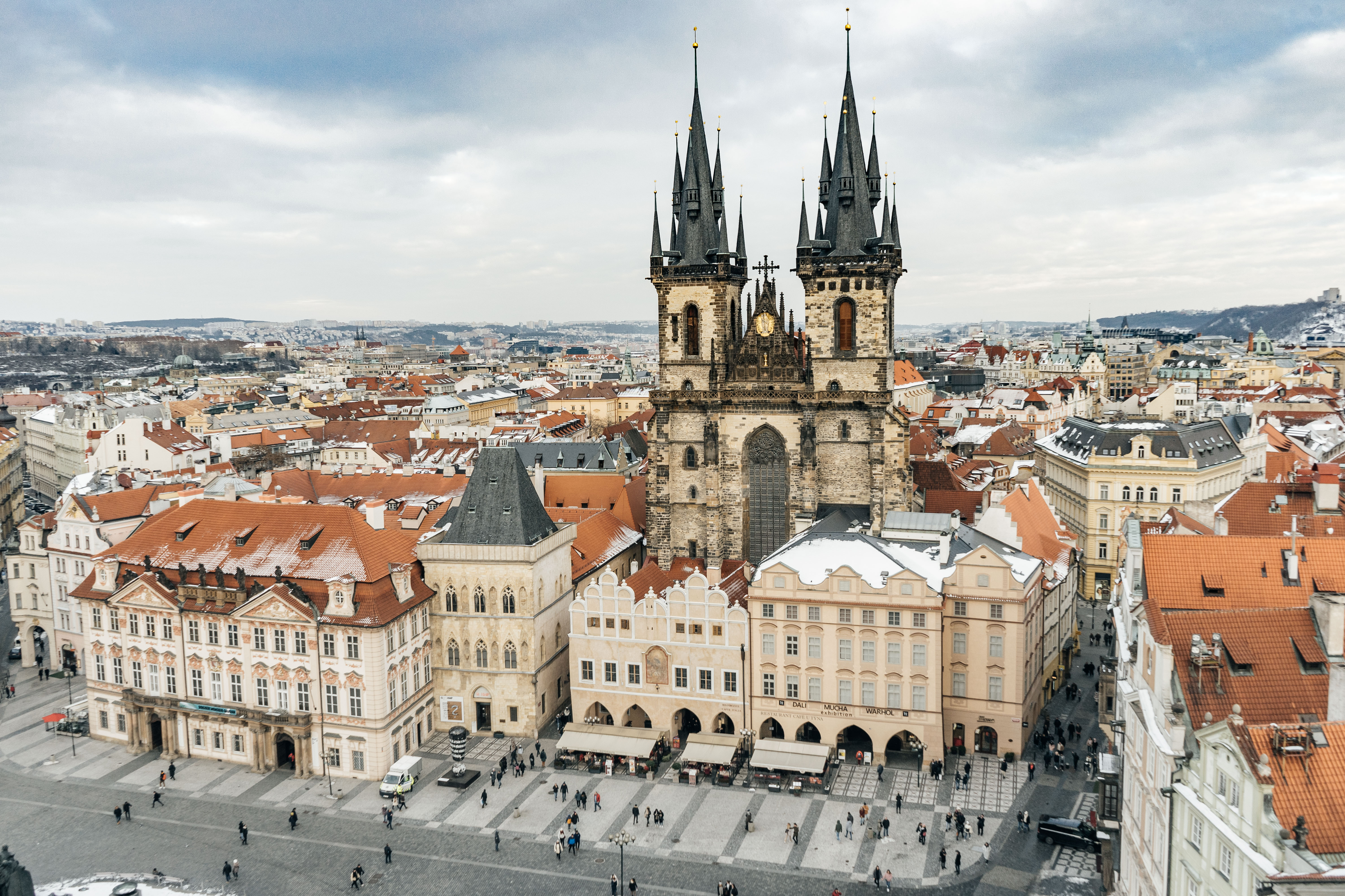 布拉格冬日,冬日如童话世界