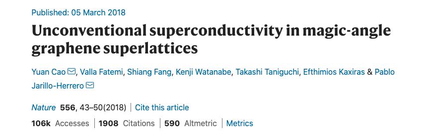 95后Nature狂魔曹原7连杀，一周发两篇Nature，每次都是枯燥感觉