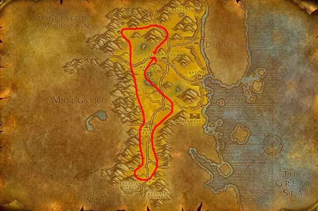 魔兽世界怀旧服采矿1-300速成,怀旧服采矿1-300攻略矿石分布图