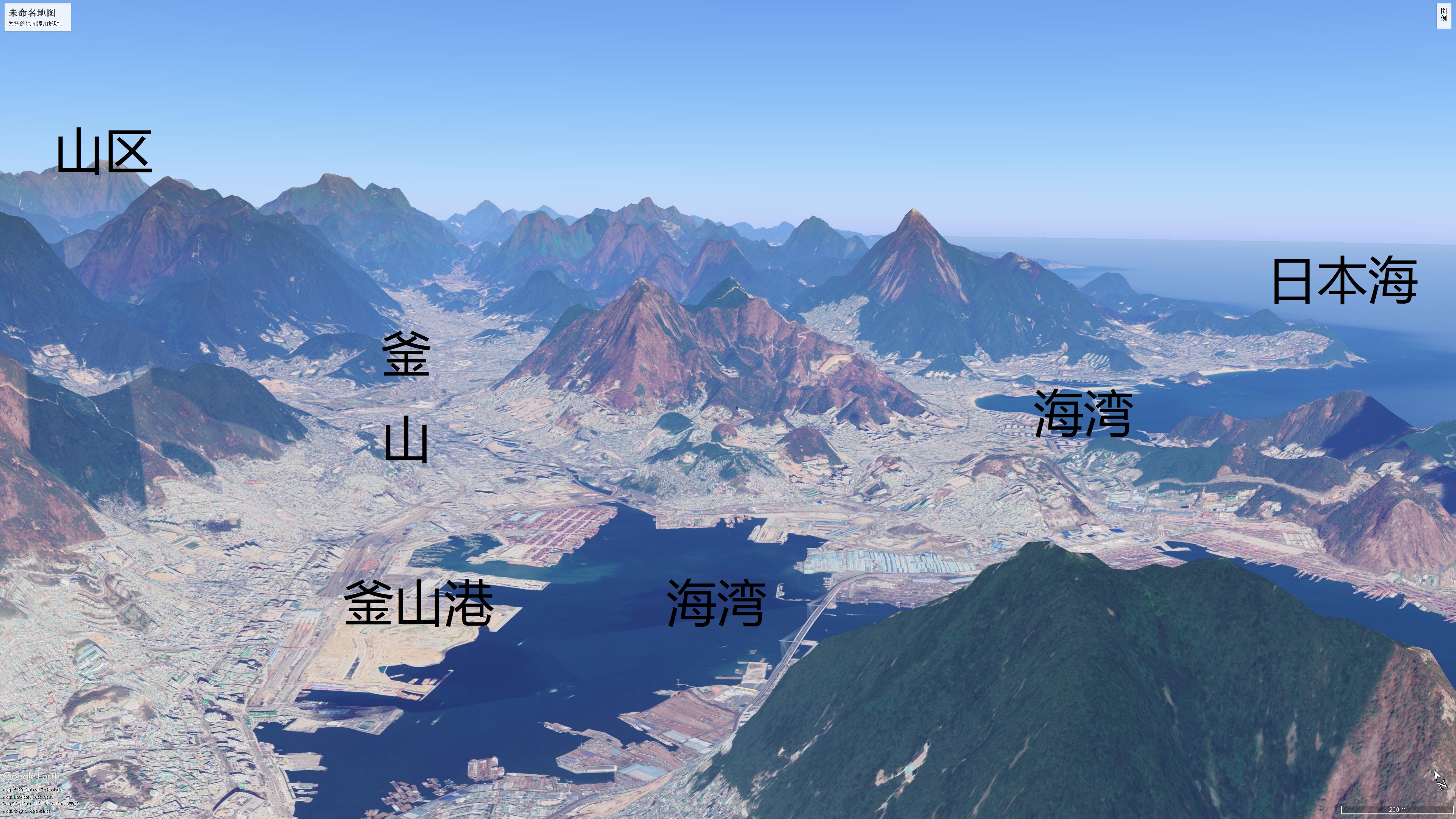 韩国全部城市地图,韩国首尔和釜山地图