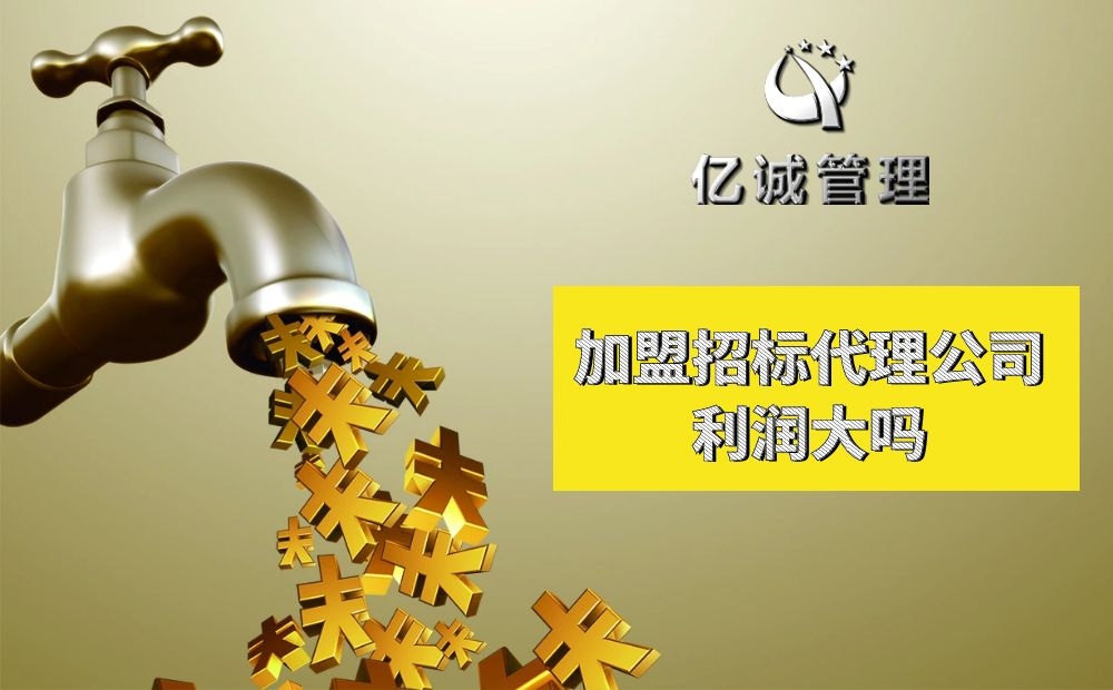 加盟招标代理公司利润,加盟招投标代理公司要多少钱