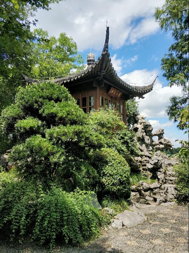 杭州西湖景点郭庄视频,杭州郭庄园林