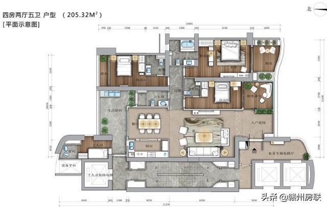 各种户型图片大全,十种户型图解大全