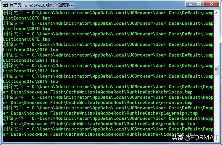 win10一键清理垃圾bat,自制bat清除win10系统垃圾