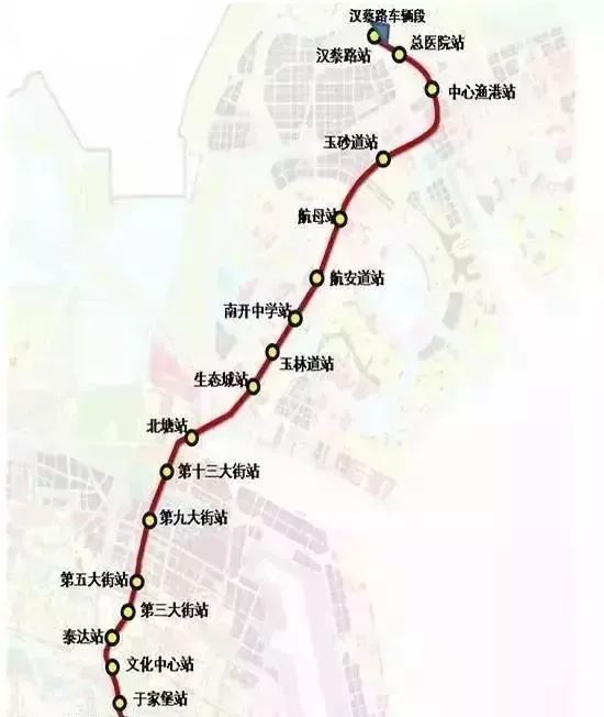 天津地铁11号线改至天津南站,天津4号地铁和天津地铁贯通了吗