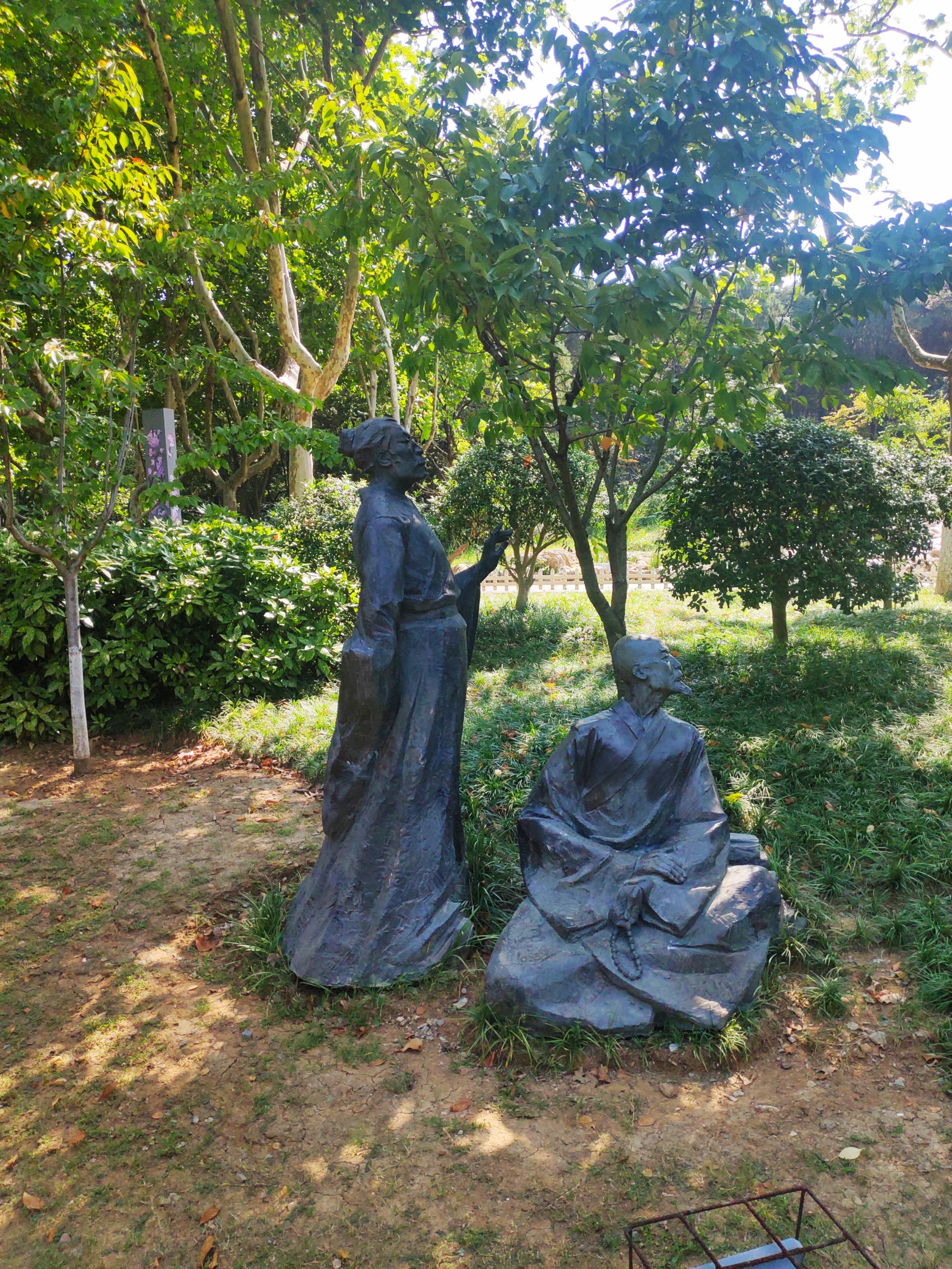 徐州彭祖楼和彭祖园,彭祖园石雕