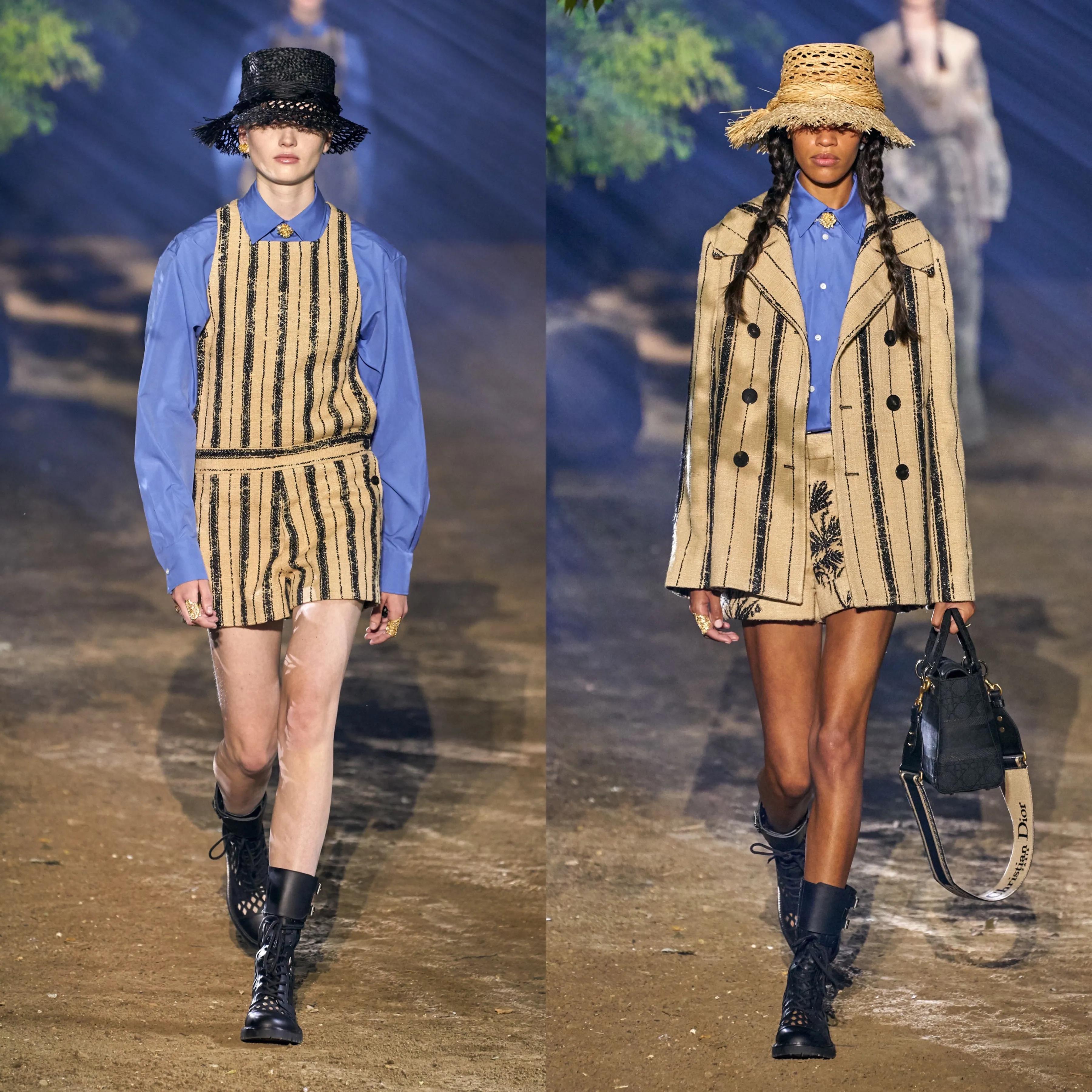 dior白衬衫搭配千鸟格半裙,dior白衬衣搭配男