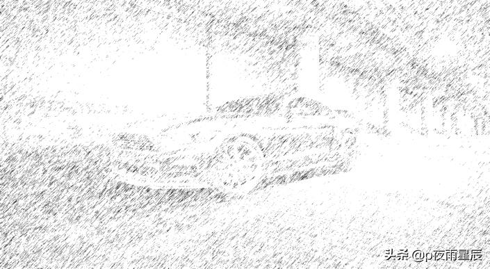 ps把照片变成手绘线稿,ps如何将风景图片转化为手绘