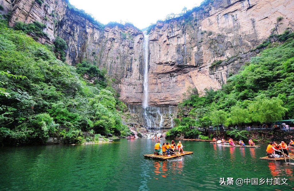 摄影美景效果,新乡宝泉和八里沟哪个更值得去
